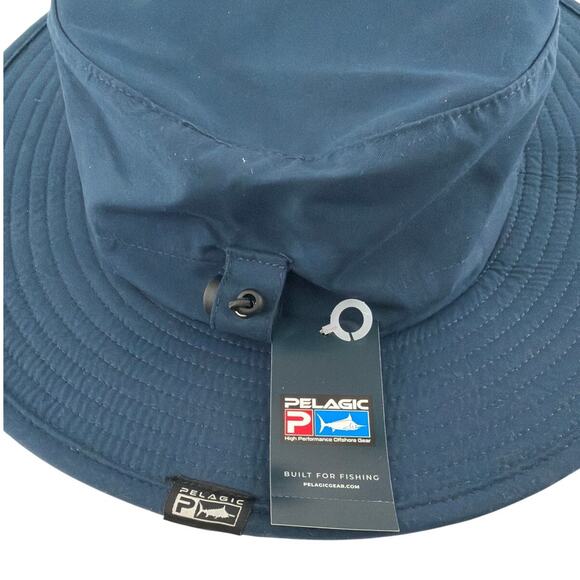 Pelagic Navy Sunsetter Pro Bucket Hat One Size - Picture 8 of 10